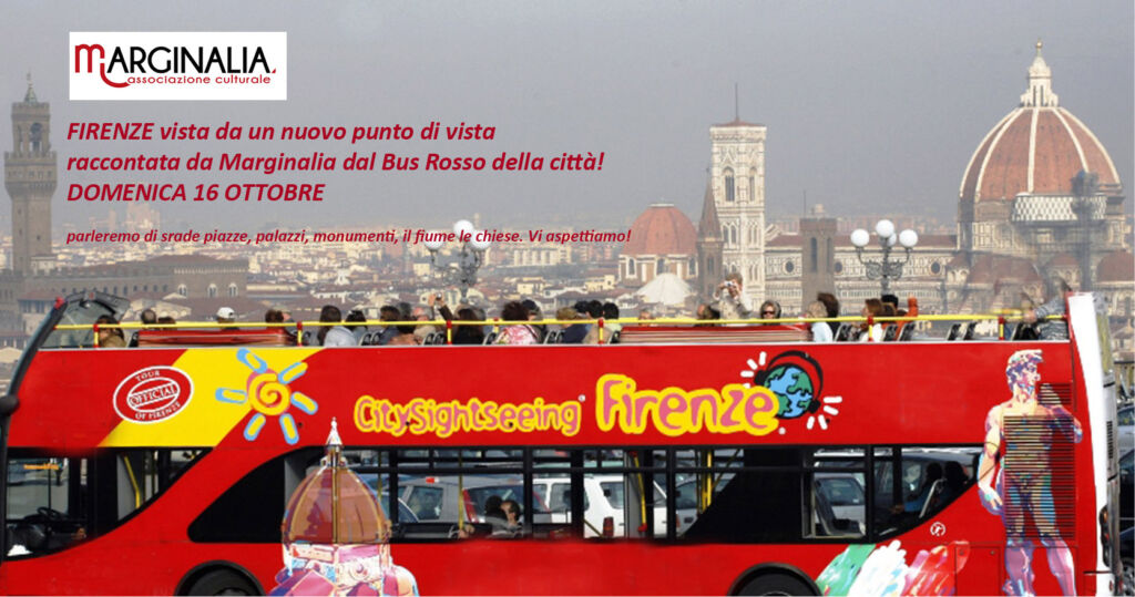 Firenze raccontata da Marginalia dal Bus Rosso della Città