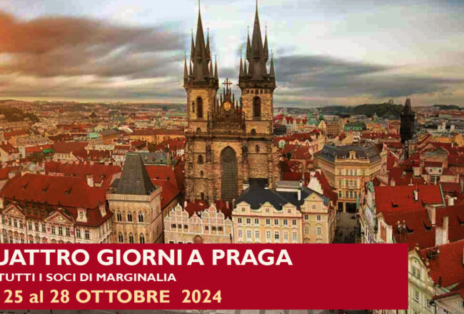 GITA A PRAGA AD OTTOBRE 2024 Con L'Associazione Culturale Marginalia Info 3664475991 visiteguidate@associazionemarginalia.org